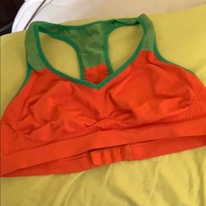 Colorful sports bra